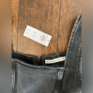 Abercrombie Black Denim Dress